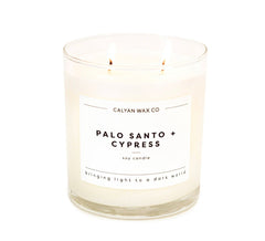 Palo Santo + Cypress Soy Candle