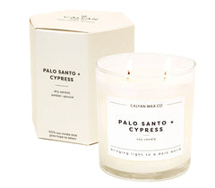 Palo Santo + Cypress Soy Candle