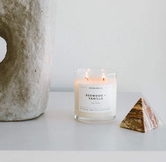 Redwood + Vanilla Soy Candle