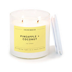 Pineapple + Coconut Soy Candle