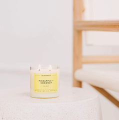 Pineapple + Coconut Soy Candle