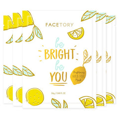 Be Bright Be You Gold Foil Face Mask