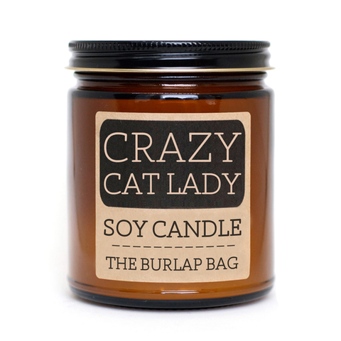 Crazy Cat Lady Soy Candle