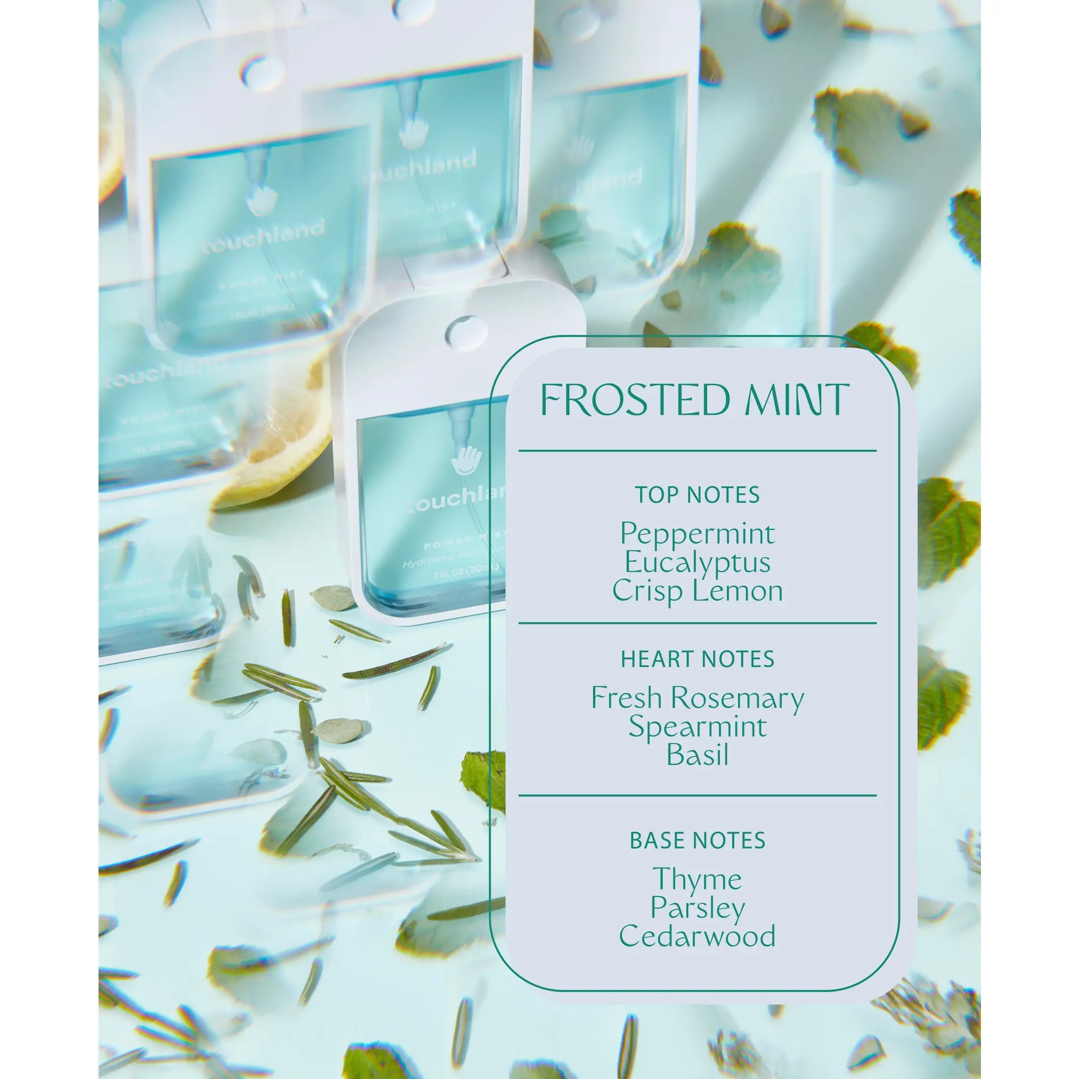 Touchland Hand Sanitizer Frosted Mint
