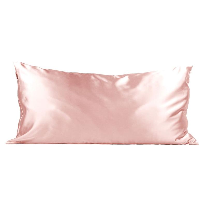 King Size Satin Pillowcase - Blush