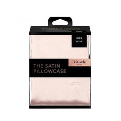 King Size Satin Pillowcase - Blush