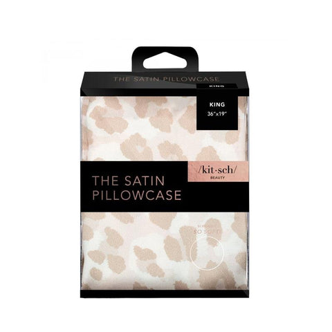 King Size Satin Pillowcase - Leopard