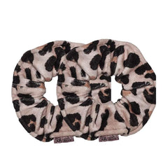 Microfiber Towel Scrunchies - Leopard