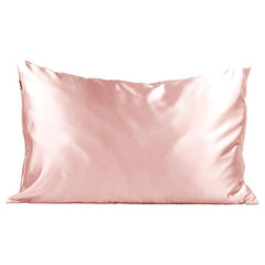 Standard Size Satin Pillowcase - Blush